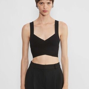 Aritzia Babaton Sculpt Knit Greek Tank